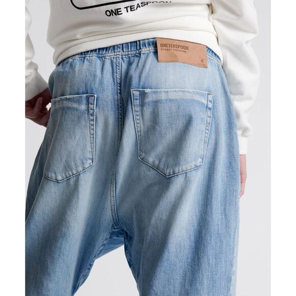 One Teaspoon WORN OUT HENDRIXE SHABBY KINGPINS BOYFRIEND JEANS Size XS - Picture 5 of 11